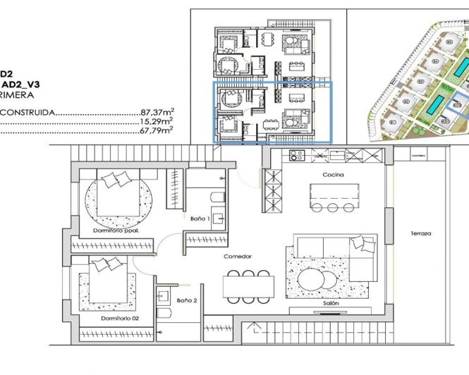 Image No.17-2 Bed Apartment for sale
