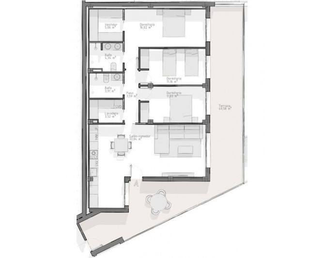 Image No.12-3 Bed Apartment for sale