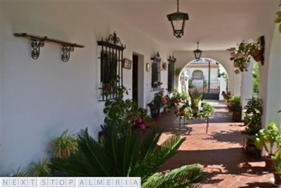 Entrance terrace
