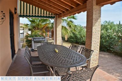 Covered terrace