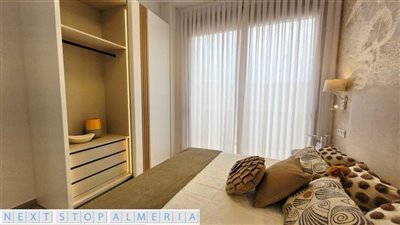 Master bedroom with en-suite bathroom