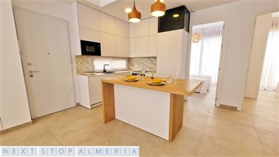 Open plan nordic design living space