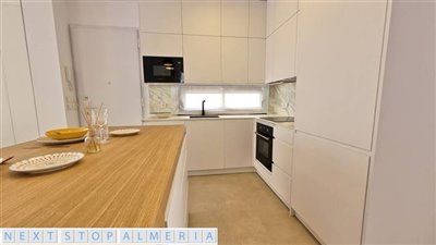 Open plan nordic design living space