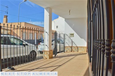 Entrance terrace