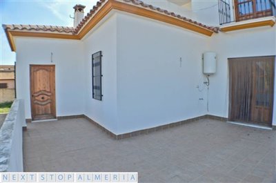 Rear patio