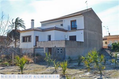 Rear of the property