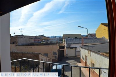 Master bedroom balcony views