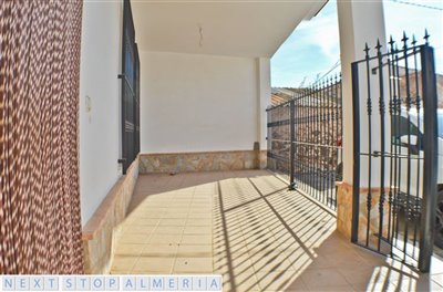 Entrance terrace