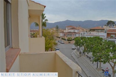 Balcony off living/dining room