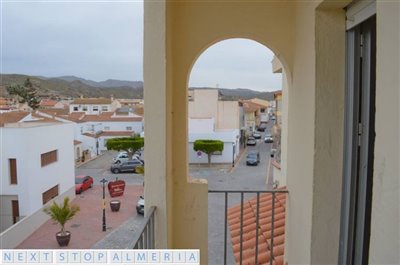 Balcony off living/dining room