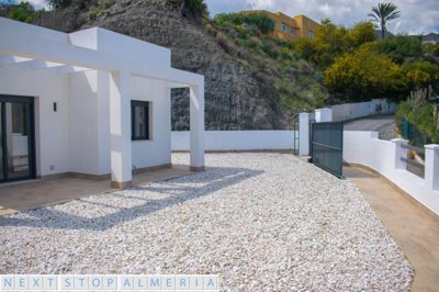 Side of the villa