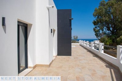Side of the villa