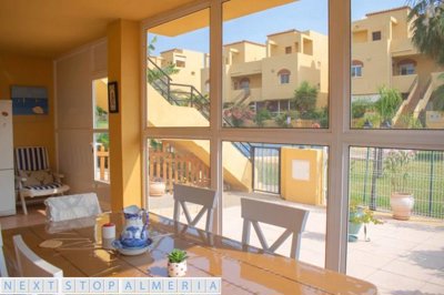 Entrance terrace with views