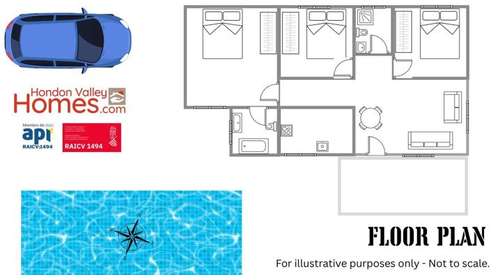 Image No.42-Maison de campagne de 3 chambres à vendre à Hondón de las Nieves