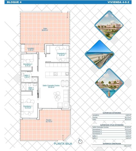 Image No.28-3 Bed Apartment for sale