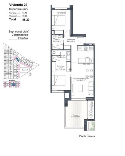 Image No.37-2 Bed Apartment for sale