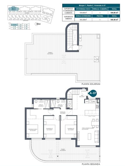 Image No.11-Penthouse de 3 chambres à vendre à Los Alcázares