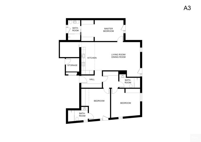 Image No.4-3 Bed Apartment for sale