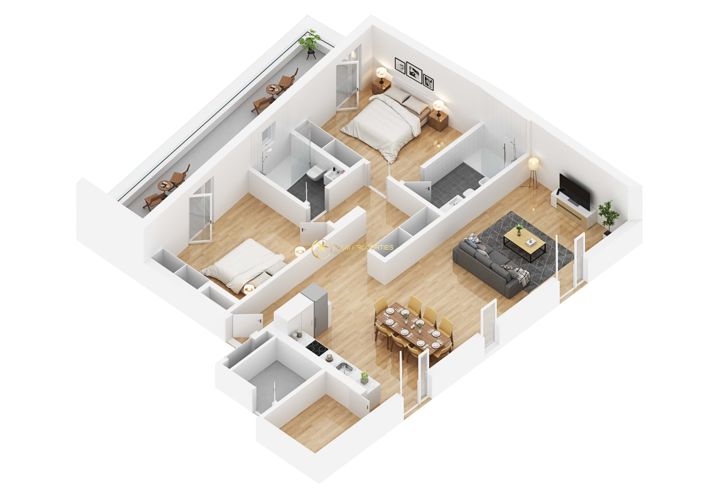 Image No.6-2 Bed Apartment for sale