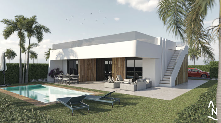 Image No.1-Villa de 3 chambres à vendre à Condado de Alhama