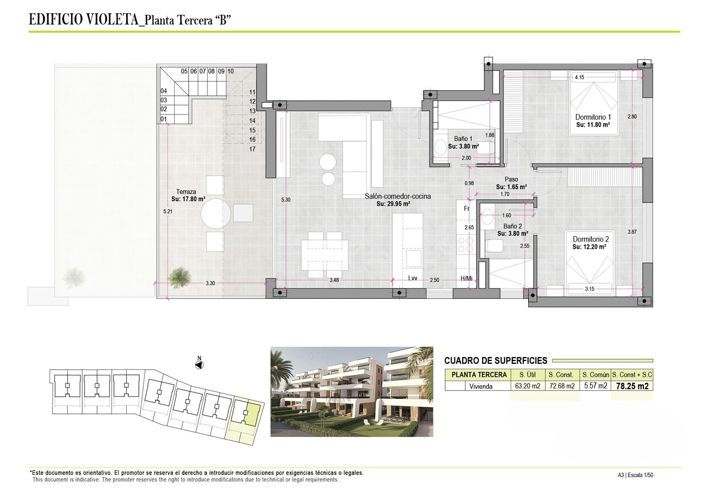 Image No.17-Penthouse de 2 chambres à vendre à Condado de Alhama