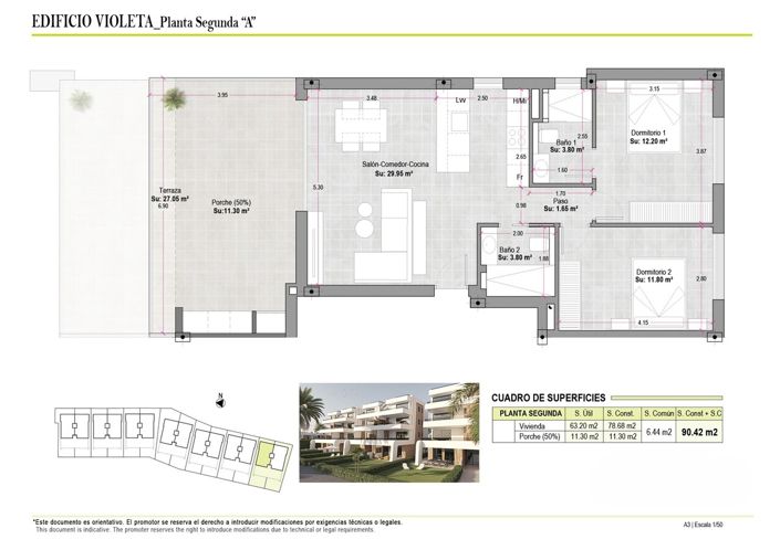 Image No.13-2 Bed Apartment for sale