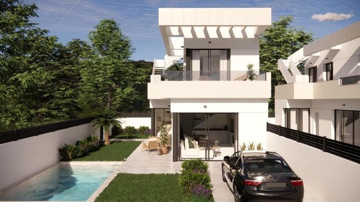 Image No.1-Villa de 3 chambres à vendre à Los Montesinos