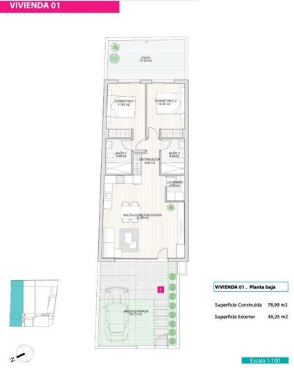 Image No.21-Bungalow de 2 chambres à vendre à San Pedro del Pinatar