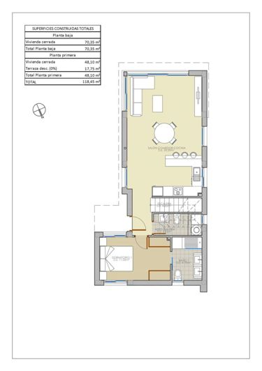 Image No.13-Villa de 3 chambres à vendre à Lo Romero Golf