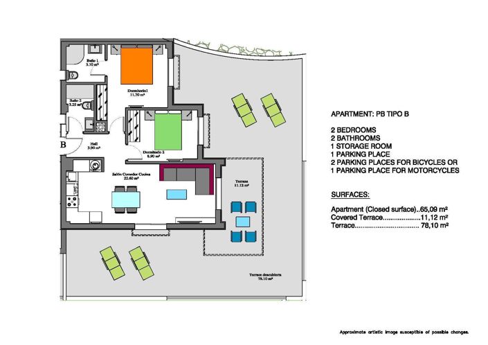 Image No.24-Appartement de 2 chambres à vendre à Las Filipinas