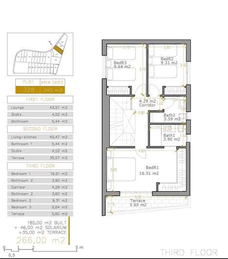 Image No.19-3 Bed Villa for sale