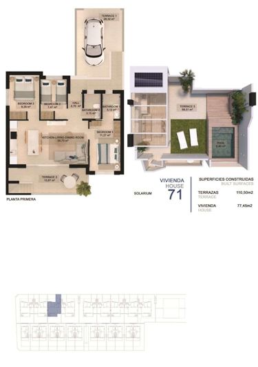 Image No.17-3 Bed Apartment for sale