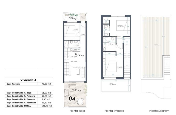 Image No.42-3 Bed Semi-Detached for sale