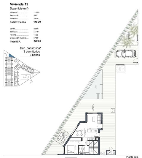 Image No.44-3 Bed Semi-Detached for sale