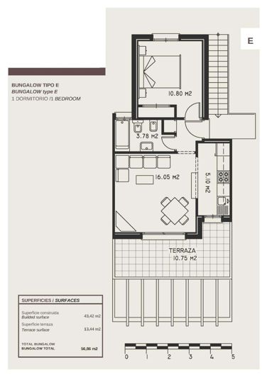 Image No.17-1 Bed Bungalow for sale