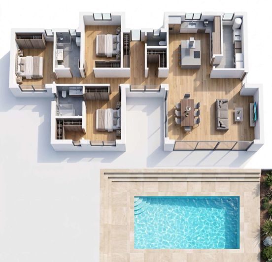 Image No.25-3 Bed Villa for sale