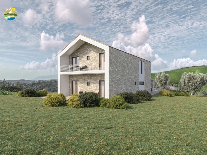 Image No.5-Maison de campagne de 4 chambres à vendre à Castilenti