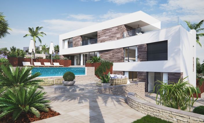 Image No.1-Villa de 3 chambres à vendre à Cabo de Palos