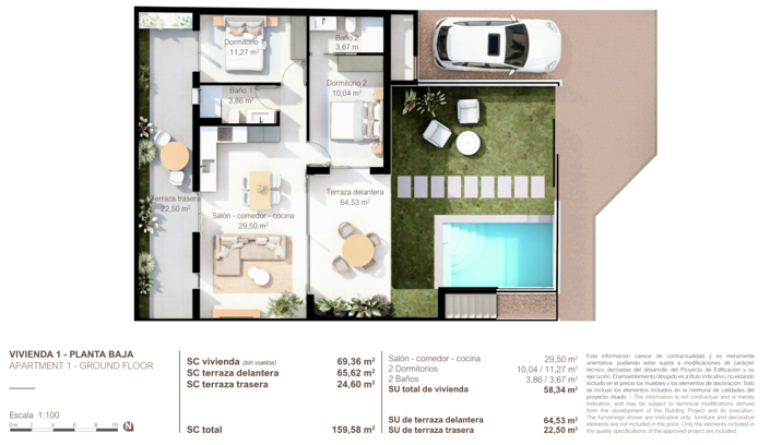 Image No.19-2 Bed Apartment for sale