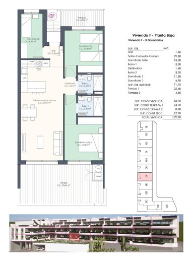 Image No.29-Appartement de 3 chambres à vendre à Benijofar