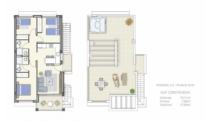 Image No.47-2 Bed Apartment for sale