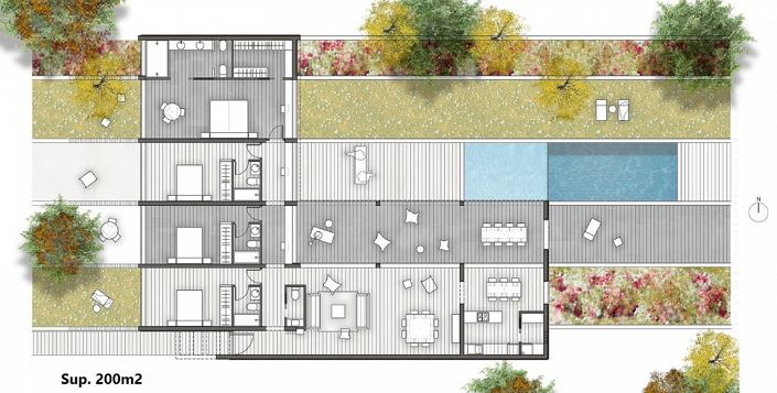 Image No.4-Villa de 3 chambres à vendre à Torre del Rico