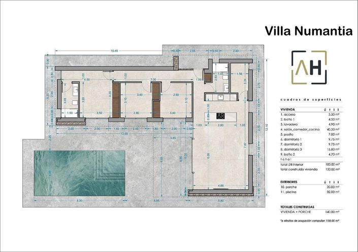 Image No.2-3 Bed Villa for sale