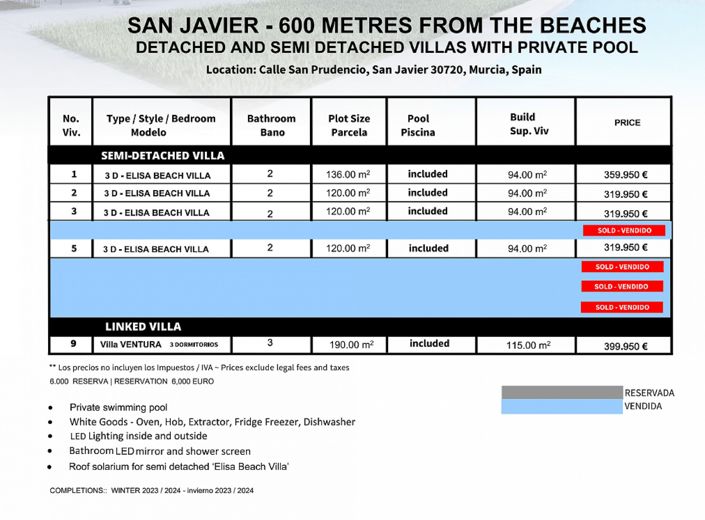 Image No.24-3 Bed Villa for sale