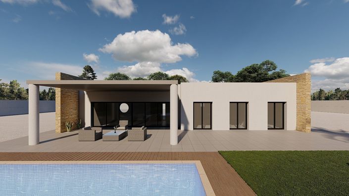 Image No.1-Villa de 3 chambres à vendre à Pinoso