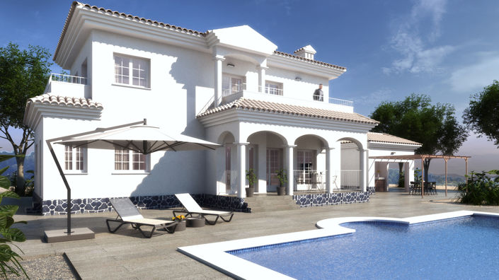 Image No.2-Villa de 4 chambres à vendre à Pinoso