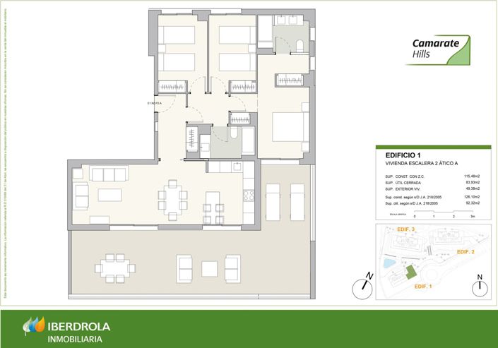 Image No.19-3 Bed Apartment for sale