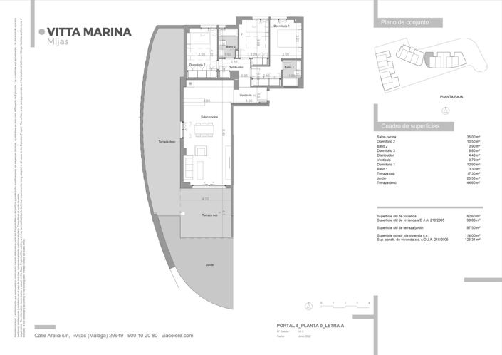 Image No.29-3 Bed Apartment for sale