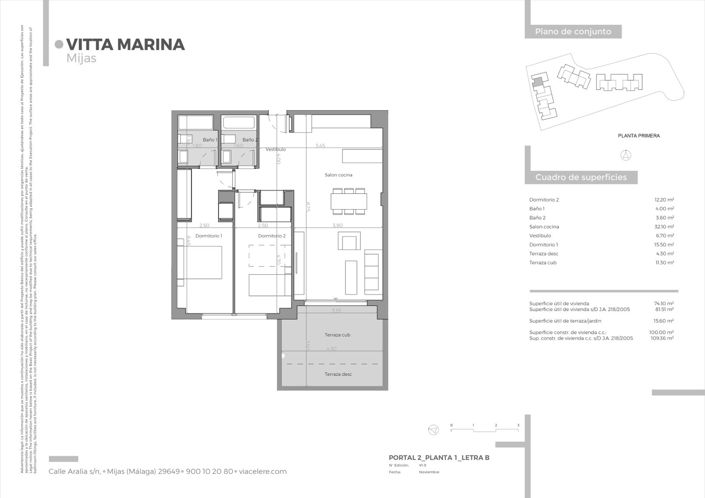Image No.21-2 Bed Apartment for sale