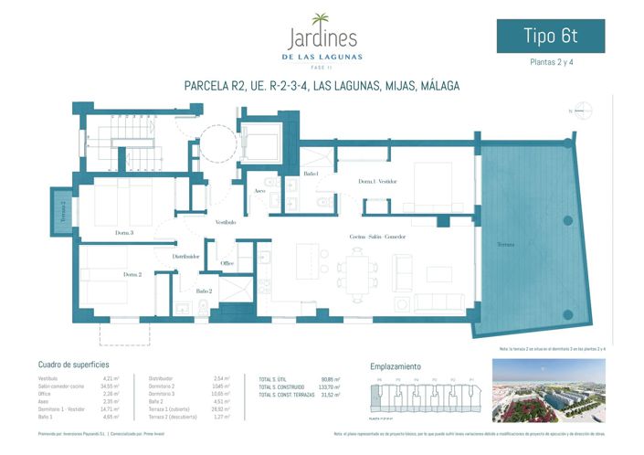 Image No.16-3 Bed Apartment for sale